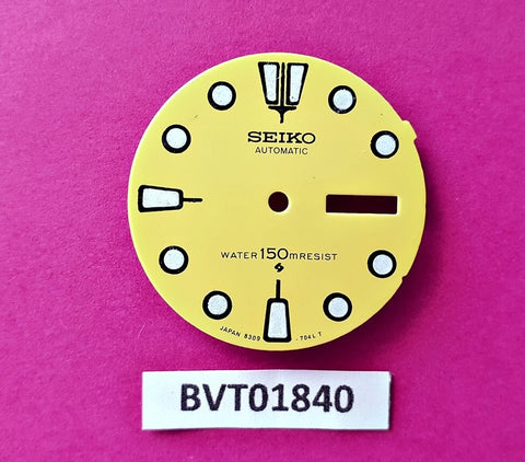 NEW SEIKO YELLOW DIAL SEIKO 6309 7040 SERIES LUMES DIVERS WATCH BVT01840