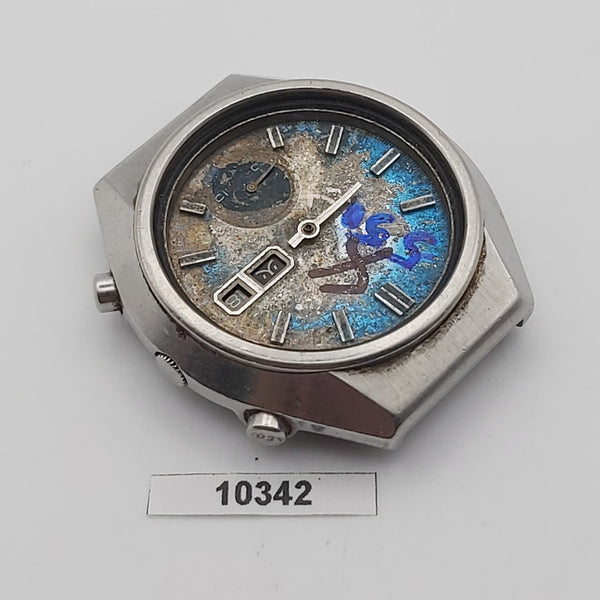 PROJECT TO FIX SEIKO 6139 AUTOMATIC DAY DATE EU SHIP SS MENS WATCH 10342