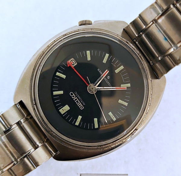 PROJECT TO FIX SEIKO WORLD TIME GMT 6117 6400 MENS AUTO EU SHIP SS WATCH 481055