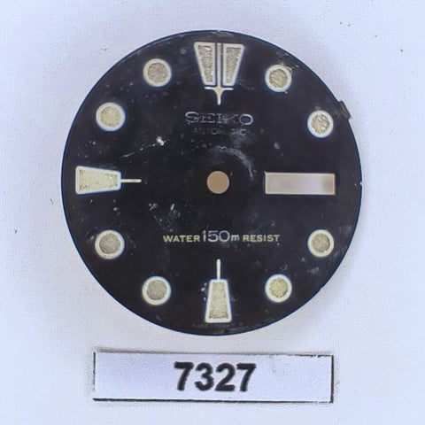 USED VINTAGE SEIKO DIAL NON BEVELED WINDOW 6309 7040 DIVE WATCH BVT07327