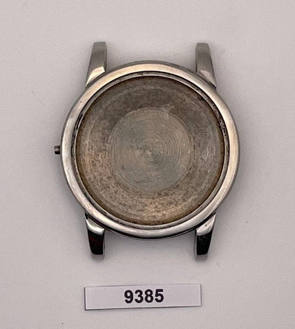 USED SOLVIL TITUS POLISHED STAINLESS STEEL MIDCASE COVER MENS WATCH BVT09385