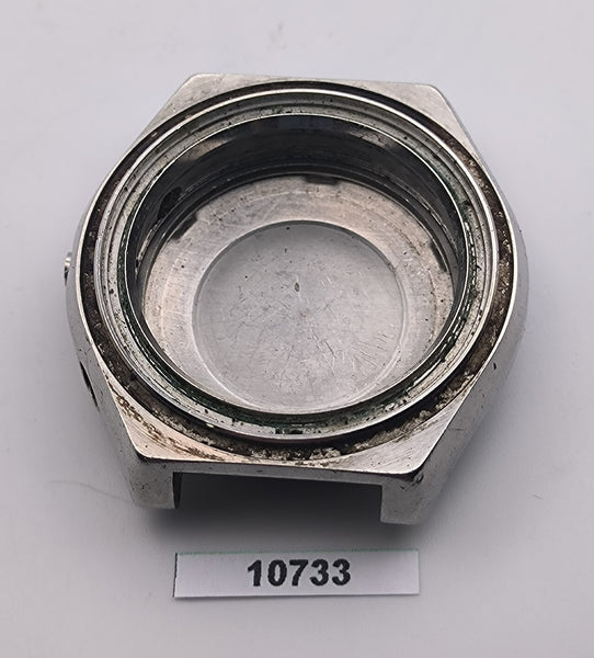 USED RARE SEIKO 6138 KIT CASE CHRONOGRAPH STEEL WATCH BVT010733