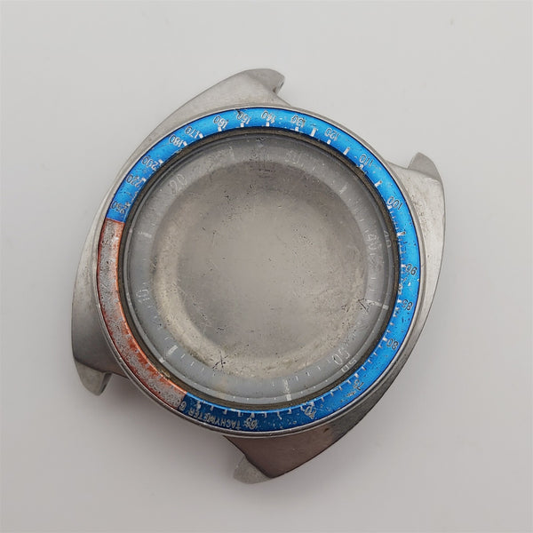 USED SEIKO 6139-6002 POGUE BEZEL GLASS MIDCASE COVER CHRONOGRAPH WATCH 6676