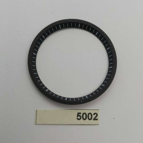 USED SEIKO MENS 7002 7020 BLACK MINUTE TRACK SEIKO WATCH BVT05002