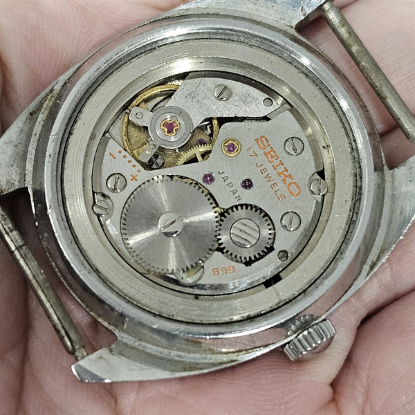PROJECT TO FIX SEIKO 66-8040 SS MANUAL WIND EU SHIP MENS WATCH 10262