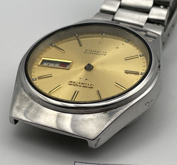 PROJECT TO FIX SEIKO 5 MENS SS AUTOMATIC DAY DATE WATCH BVT010178