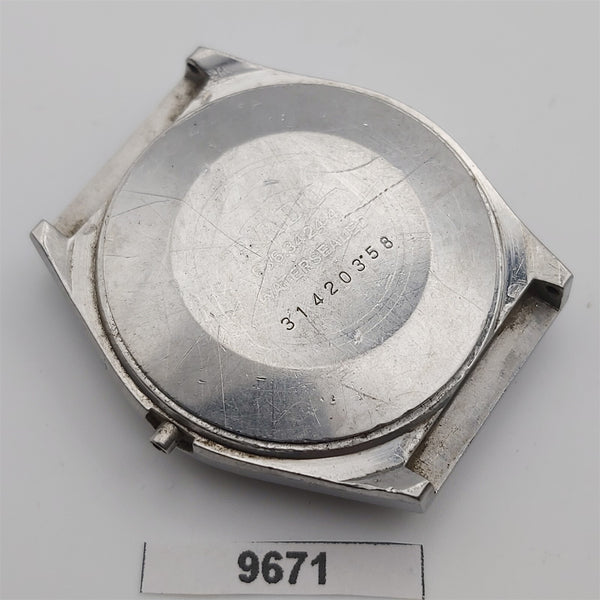USED VINTAGE MENS RADO BEZEL MIDCASE, DIAL & COVER WATCH KIT BVT09671