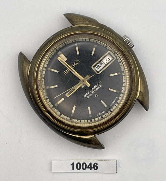 PROJECT FIX SEIKO BELLMATIC 4006 MENS GOLD AUTO DAY DATE WATCH EU SHIP 10046