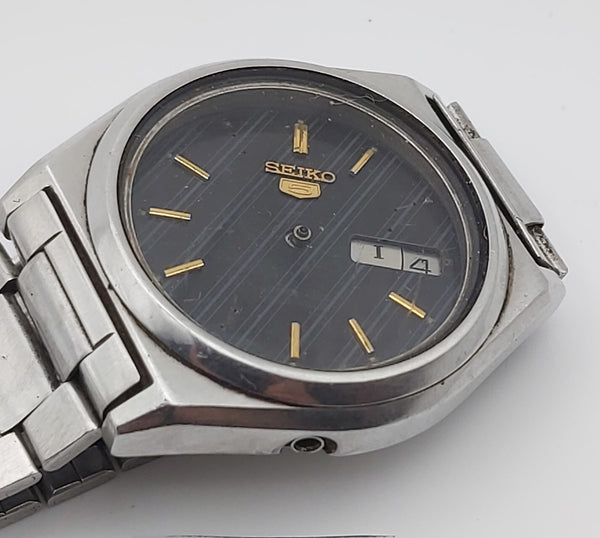 PROJECT TO FIX SEIKO 5 7009 4040 MENS SS AUTO DAY DATE WATCH BVT09976