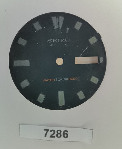 USED VINTAGE SEIKO DIAL FOR 6309 7290 DIVE WATCH BVT07286