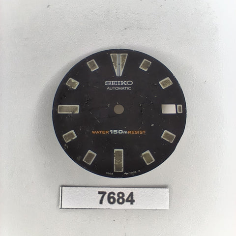 USED VINTAGE SEIKO DIAL FOR 7002 7000 DIVE WATCH BVT07684