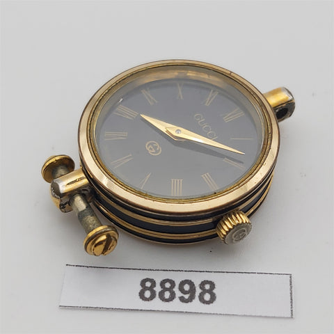 PROJECT TO FIX GUCCI LADIES GOLD ROMAN TRI COLOR GOLD WATCH EU SHIP WATCH 8898