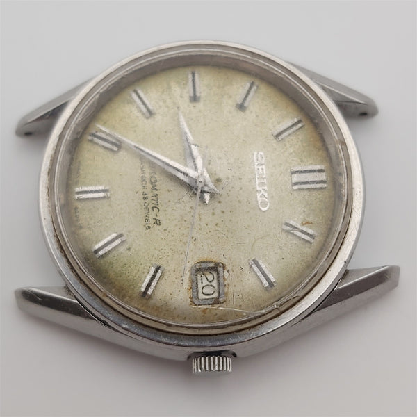 PROJECT TO FIX SEIKO SEIKOMATIC-R 8325 8000 DOLPHIN MEDALLION SS 30j AUTO WATCH