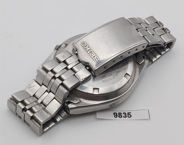 PROJECT TO FIX SEIKO 5 7009 8761 MENS SS AUTO DAY DATE WATCH BVT09835