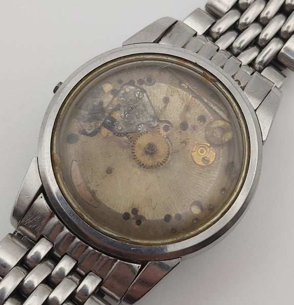 PROJECT TO FIX 1950s VINTAGE OMEGA SEAMASTER CAL. 571 24j BOYSIZE SS AUTO WATCH