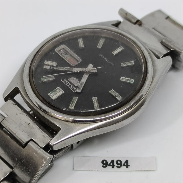 PROJECT TO FIX SEIKO 5 7009 3020 MENS SS AUTO DAY DATE WATCH BVT09494