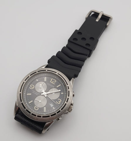 PROJECT TO FIX CITIZEN ARABIC DIAL QUARTZ SS CHRONOGRAPH MENS EU SHIP WATCH 