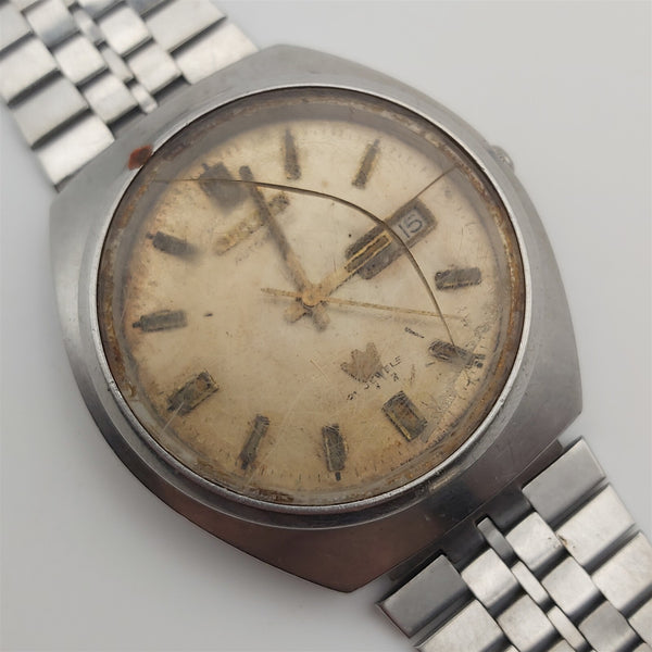 PROJECT TO FIX VINTAGE CITIZEN CRYSTAL 7 MENS SS DAY DATE 40mm WATCH BVT06630