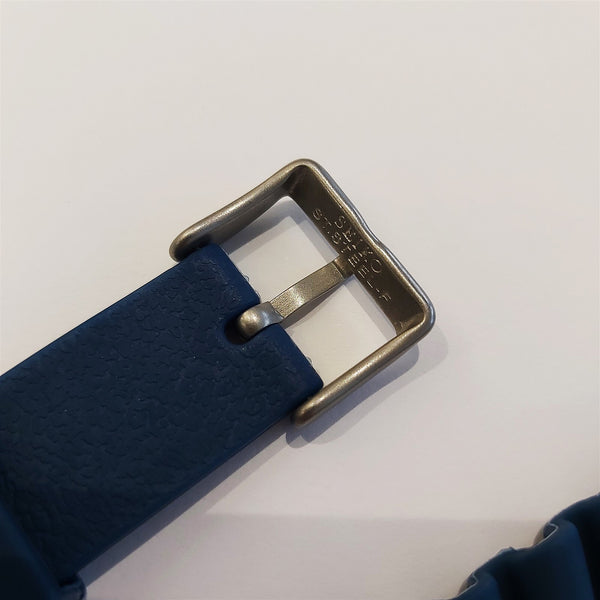 NEW FOR SEIKO RUBBER STRAP BLUE PADI WAVE Z20 BAND 20mm 4205 7S26 0030 0050 BLUE