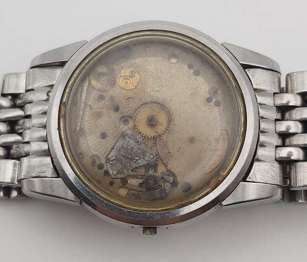 PROJECT TO FIX 1950s VINTAGE OMEGA SEAMASTER CAL. 571 24j BOYSIZE SS AUTO WATCH