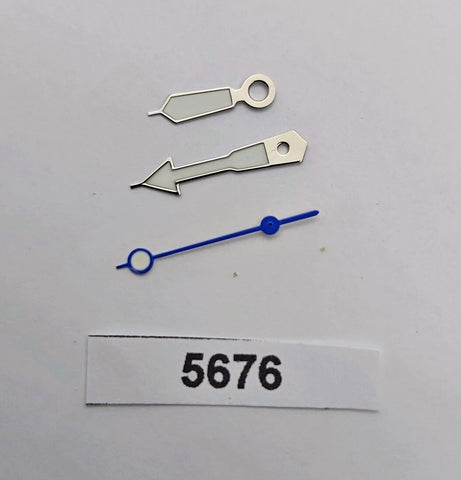 NEW SEIKO 7002 7000 6309 7290 7040 7548 BLUE SILVER DIVER HANDS WATCH BVT05676