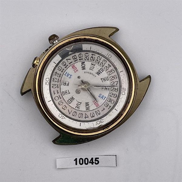 PROJECT TO FIX SEIKO BELLMATIC 4006 MENS GOLD AUTO DAY DATE WATCH EU SHIP 10045