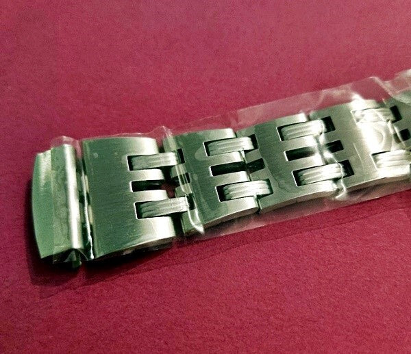 ONLY ONE ON EBAY SEIKO JDM BAND FOR 6139 6XXX BLACK POGUE CHRONOGRAPH BVT2462