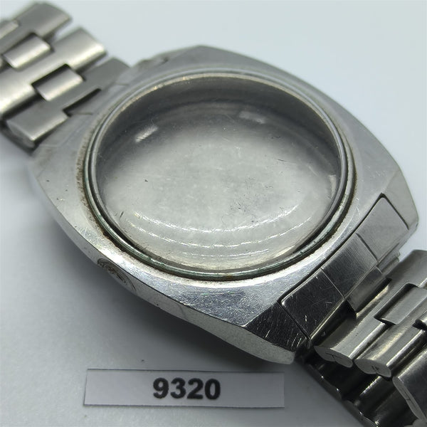 USED VINTAGE SEIKO 6602 8070 CASE BACK GLASS COVER 300618 WATCH KIT BVT09320