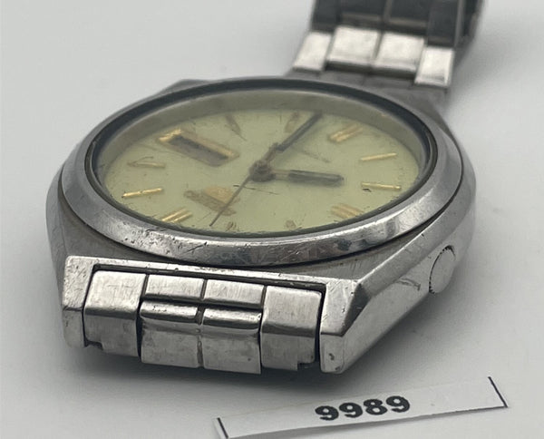 PROJECT TO FIX SEIKO 5 7009 876A MENS SS AUTO DAY DATE WATCH BVT09989