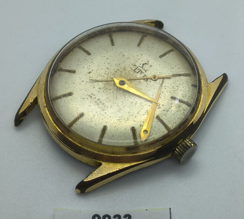 PROJECT TO FIX SOLVIL TITUS MENS GOLD ROUND MANUAL MENS SIZE WATCH EU SHIP 9933