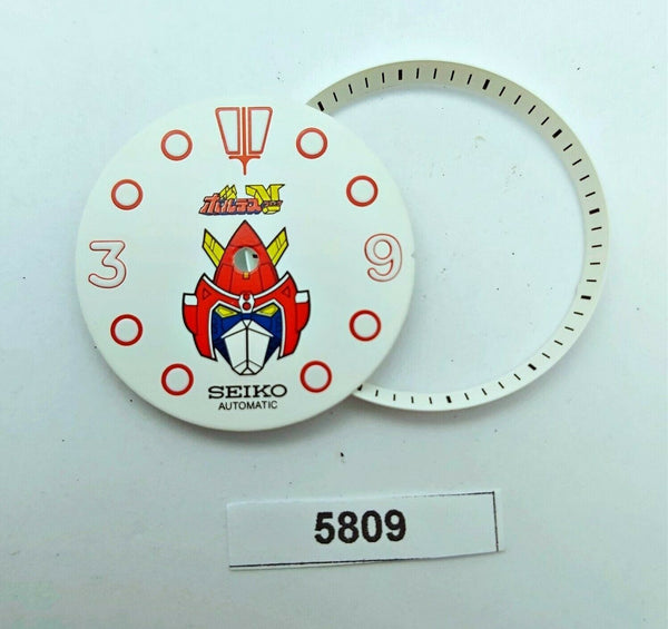 RARE MISPRINT SEIKO 7S26 0020 SKX007 VOLTES V MOD DIAL MINUTE TRACK WATCH BT5809