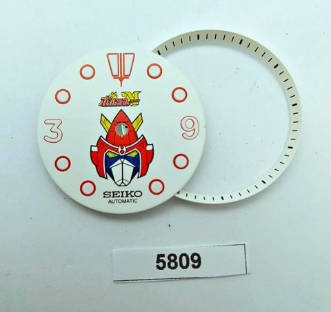 RARE MISPRINT SEIKO 7S26 0020 SKX007 VOLTES V MOD DIAL MINUTE TRACK WATCH BT5809