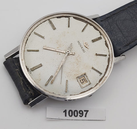 PROJECT TO FIX MOVADO ROUND MENS SS DRESS WATCH EU SHIP 10097
