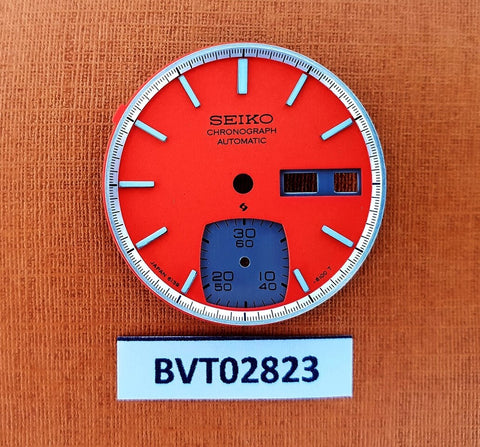 NEW AF SEIKO ORANGE DIAL FOR 6139 - 6139 6040 CHRONOGRAPH WATCH BVT02823