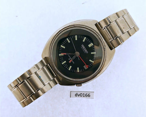 PROJECT TO FIX SEIKO WORLD TIME GMT 6117 6400 MENS AUTO EU SHIP SS WATCH 481055