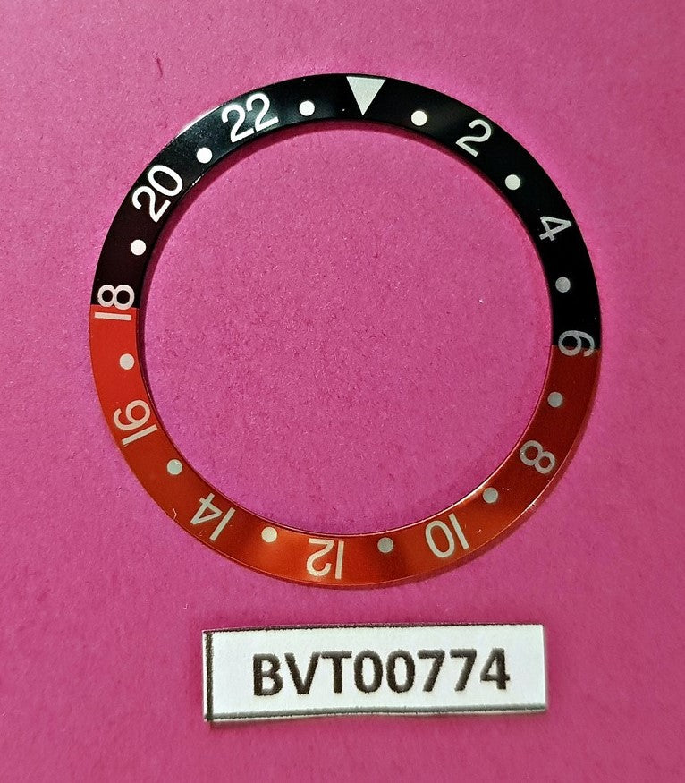 NEW SEIKO COKE BLACK RED INSERT GMT 7S26 0050 SKX023 DIVE WATCH BVT00774