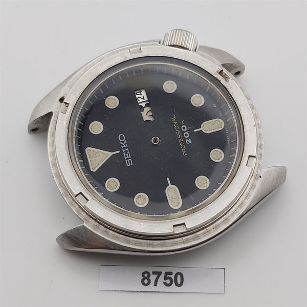 PROJECT TO FIX SEIKO SCUBA 7C43 7010 QUARTZ DATE SS MENS DIVE 850174 WATCH B8750