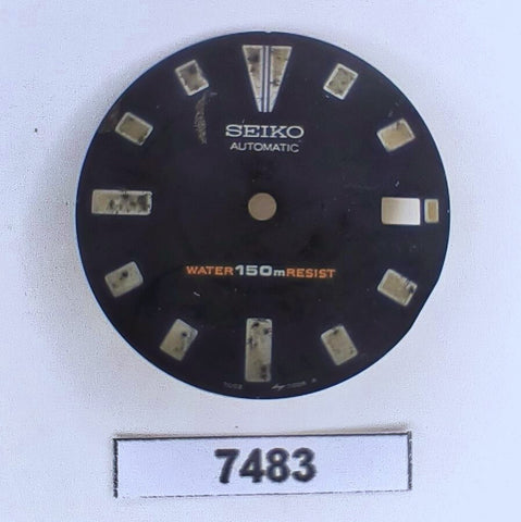 USED VINTAGE SEIKO DIAL FOR 7002 7000 DIVE WATCH BVT07483