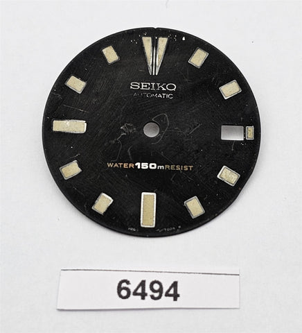 USED VINTAGE SEIKO DIAL FOR 7002 7000 DIVE WATCH BVT06494