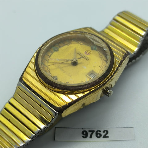 PROJECT TO FIX RADO LADIES SHANGRILA AUTOMATIC GOLD PLATE WATCH EU SHIP 9762