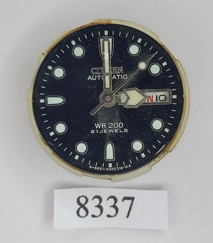 USED CITIZEN AUTO WIND MOVEMENT DIAL HANDS LADIES WATCH BVT08337