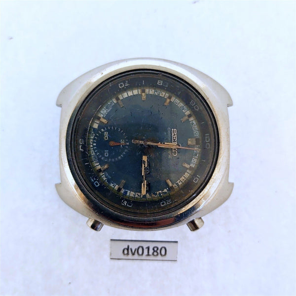 PROJECT TO FIX SEIKO 6139 7002 MENS 670202 EU SHIP SS CHRONOGRAPH WATCH DV00180