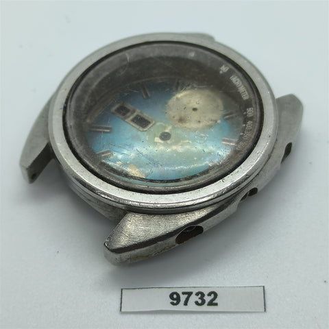 USED VINTAGE SEIKO 6139 MID CASE AND COVER CHRONOGRAPH SS WATCH BVT09732