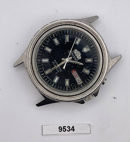 PROJECT TO FIX ORIENT DIVER DAY DATE AUTO MIDSIZE 469DB760 CA EU SHIP WATCH 9534