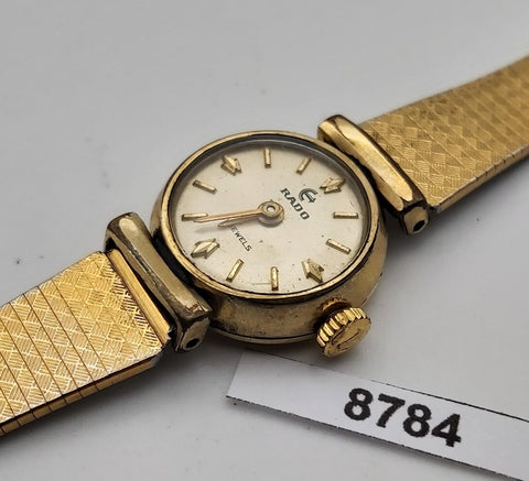 PROJECT TO FIX RADO LADIES COCKTAIL PETITE ART DECO WATCH EUROPE SHIP 8784