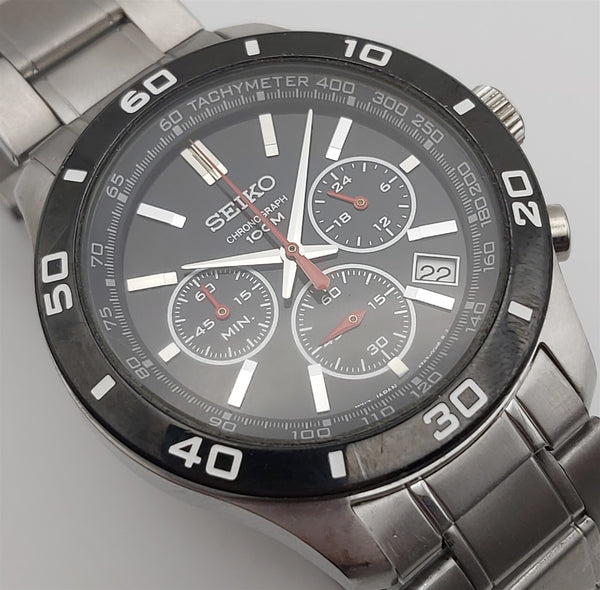 PROJECT TO FIX SEIKO LARGE 6T63 00E0 MENS QUARTZ DATE 310389 EU SHIP SS WATCH