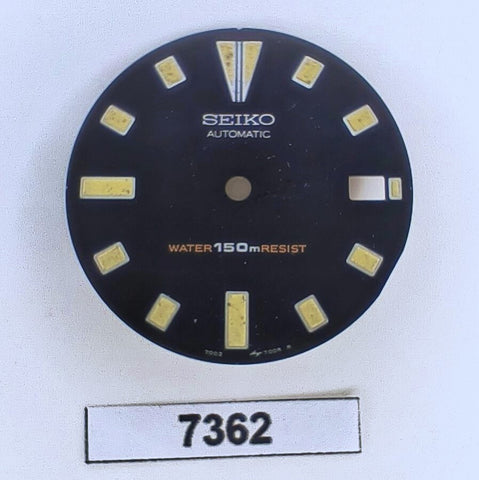 USED VINTAGE SEIKO DIAL FOR 7002 7000 DIVE WATCH BVT07362