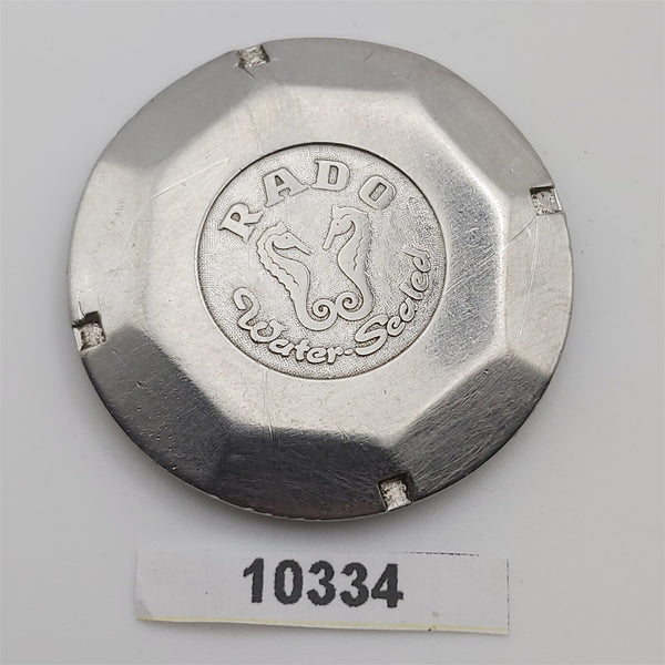 USED VINTAGE 70s RADO WATER SEALED MENS WATCH SS COVER BVT010334