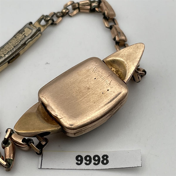 PROJECT TO FIX ART DECO GRUEN 10K ROSE GF LADIES MANUAL WATCH BVT09998