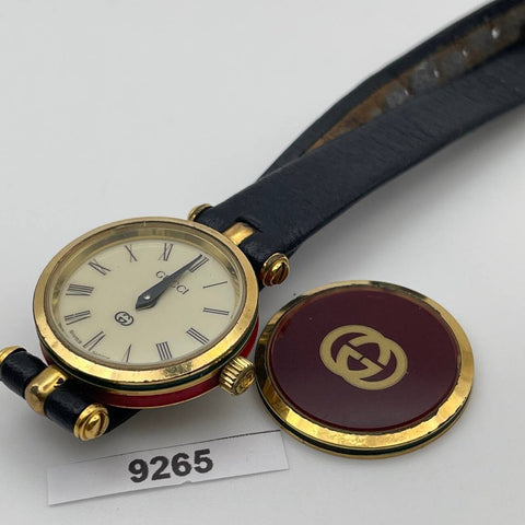 PROJECT TO FIX GUCCI LADIES ROMAN TRI COLOR GOLD PLATE WATCH EU SHIP WATCH 9265